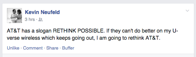 Facebook comment | Jeff Payne