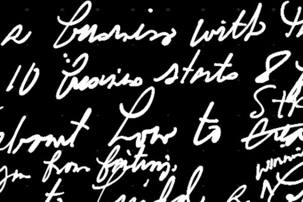 A sample note from my iPad Pro