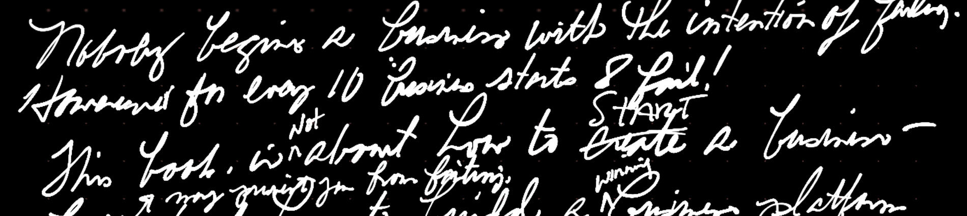 A sample note from my iPad Pro