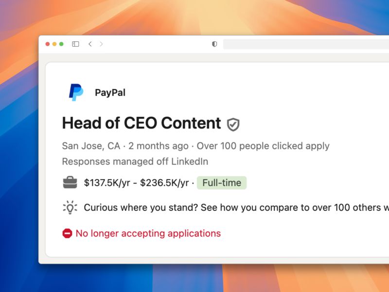 Paypal Listing for Head of CEO Content - Jeff Payne Company