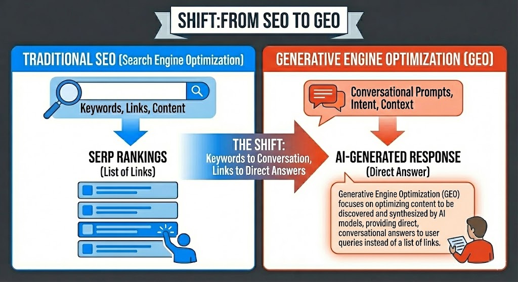 SEO vs. GEO: Generative Engine Optimization - Jeff Payne Company